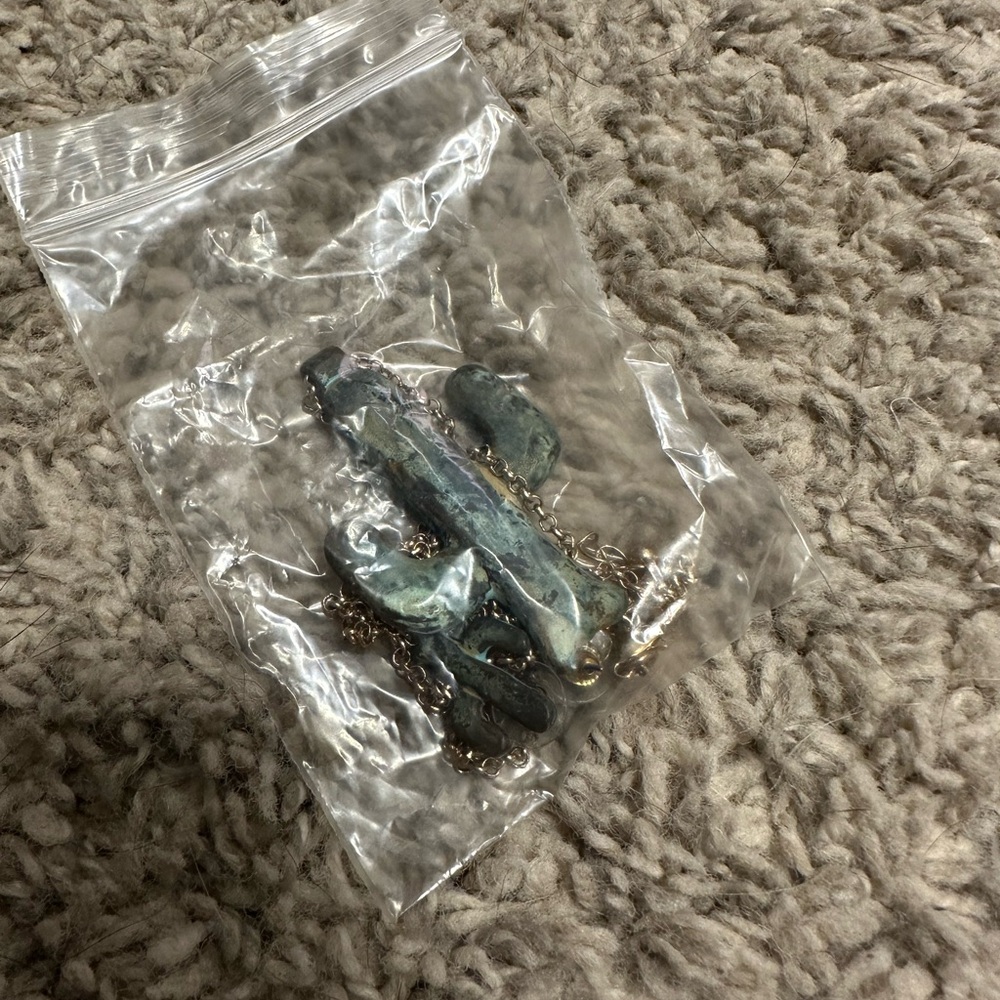 Women’s necklace and earrings